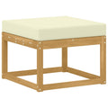 vidaXL Outdoor Hocker Lite Drewno Akacji Biały