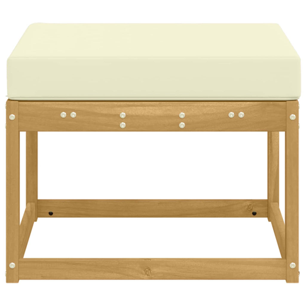 vidaXL Outdoor Hocker Lite Drewno Akacji Biały