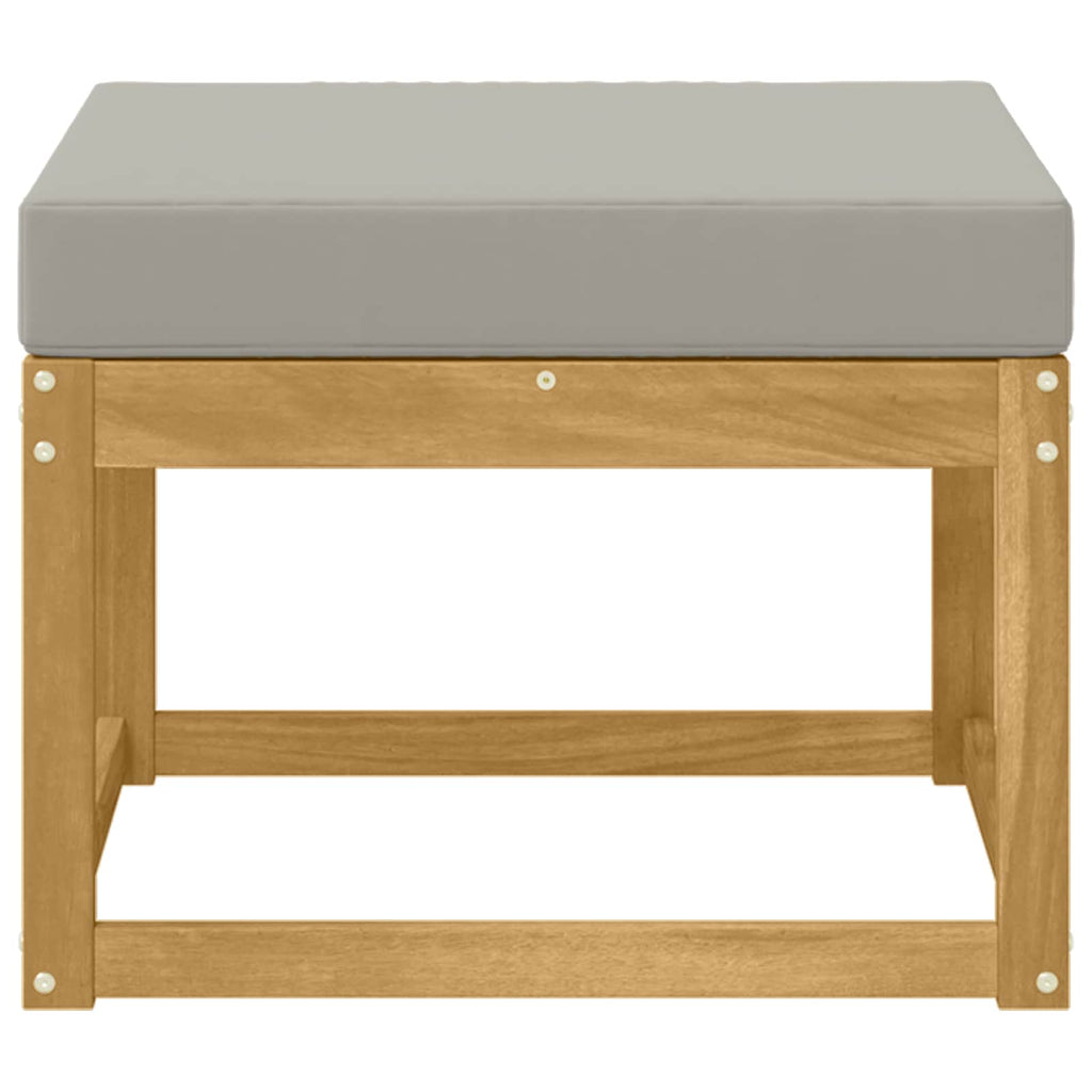 vidaXL Outdoor Hocker Lite Drewno Akacji Biały