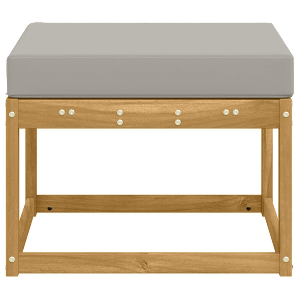 vidaXL Outdoor Hocker Lite Drewno Akacji Biały