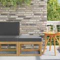 vidaXL Outdoor Hocker Lite Drewno Akacji Biały