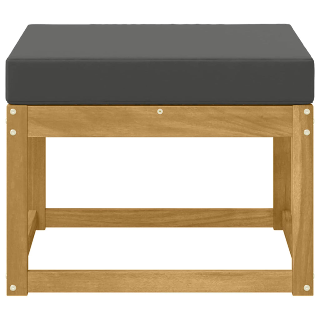 vidaXL Outdoor Hocker Lite Drewno Akacji Biały