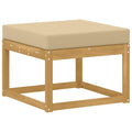 vidaXL Outdoor Hocker Lite Drewno Akacji Biały
