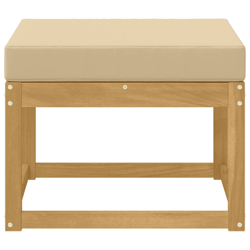 vidaXL Outdoor Hocker Lite Drewno Akacji Biały