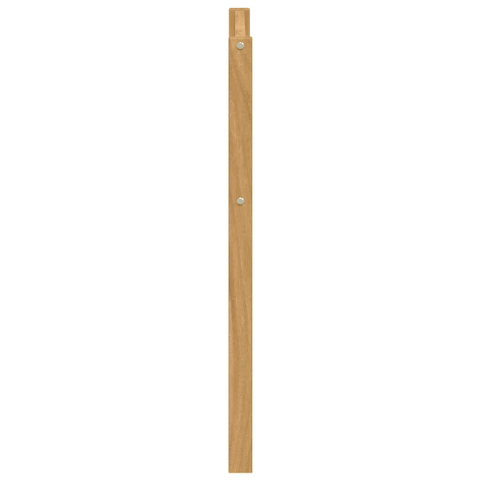 vidaXL Moduł podłokietników 2 pcs Biały 59 x 4 x 73 cm