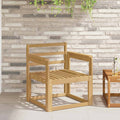 vidaXL Moduł podłokietników 2 pcs Biały 59 x 6 x 61 cm