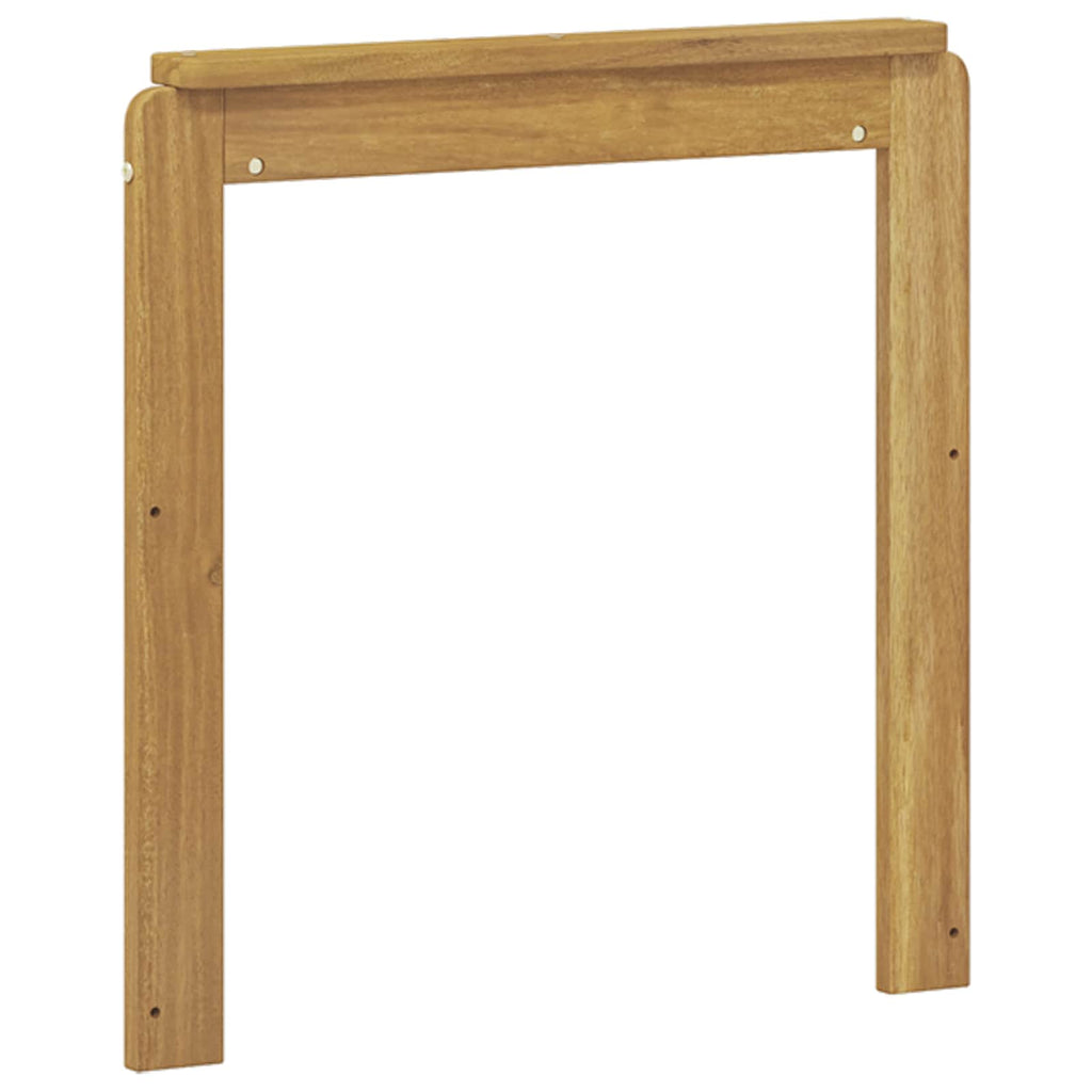 vidaXL Moduł podłokietników 2 pcs Biały 59 x 6 x 61 cm