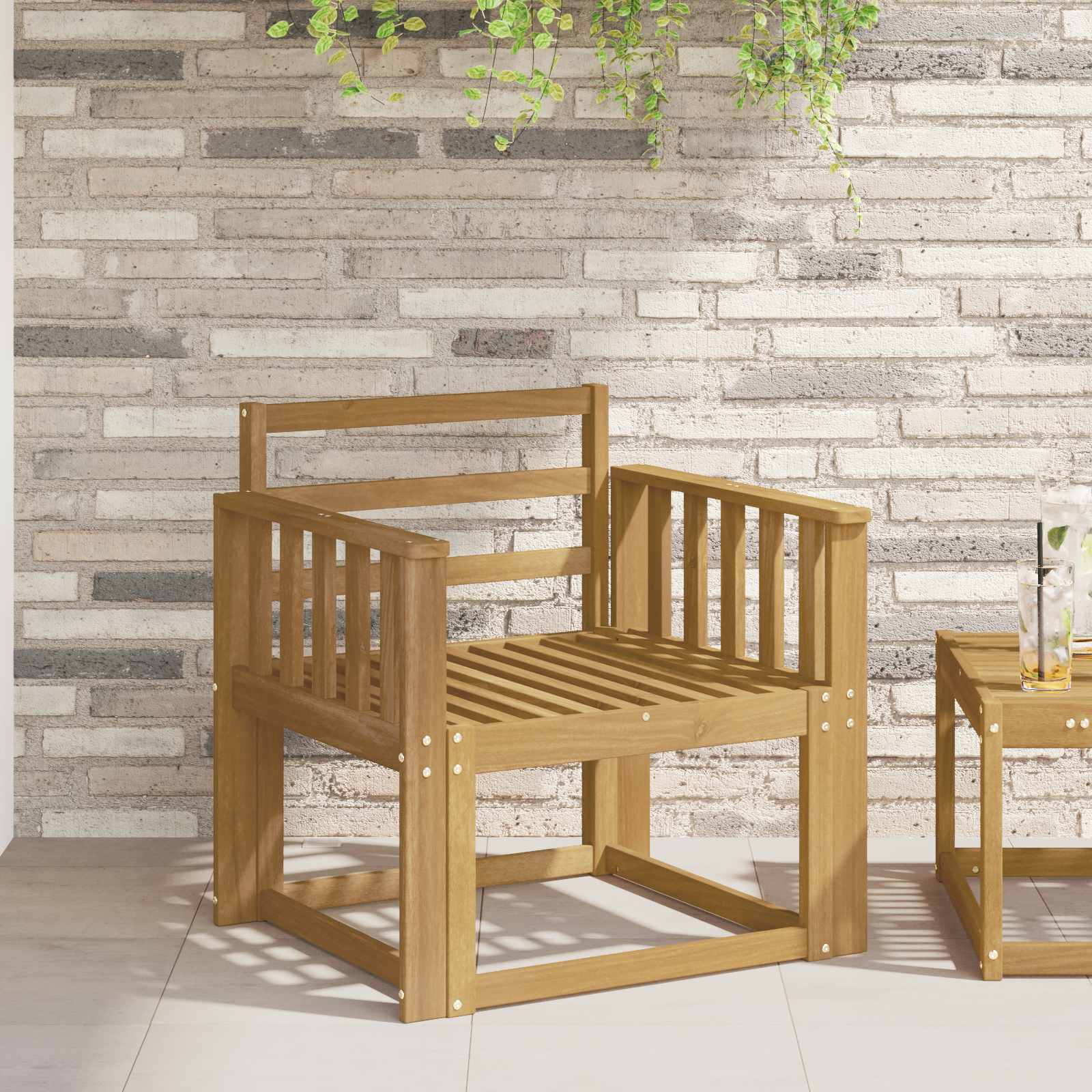 vidaXL Moduł podłokietników 2 pcs Biały 60 x 6 x 61 cm