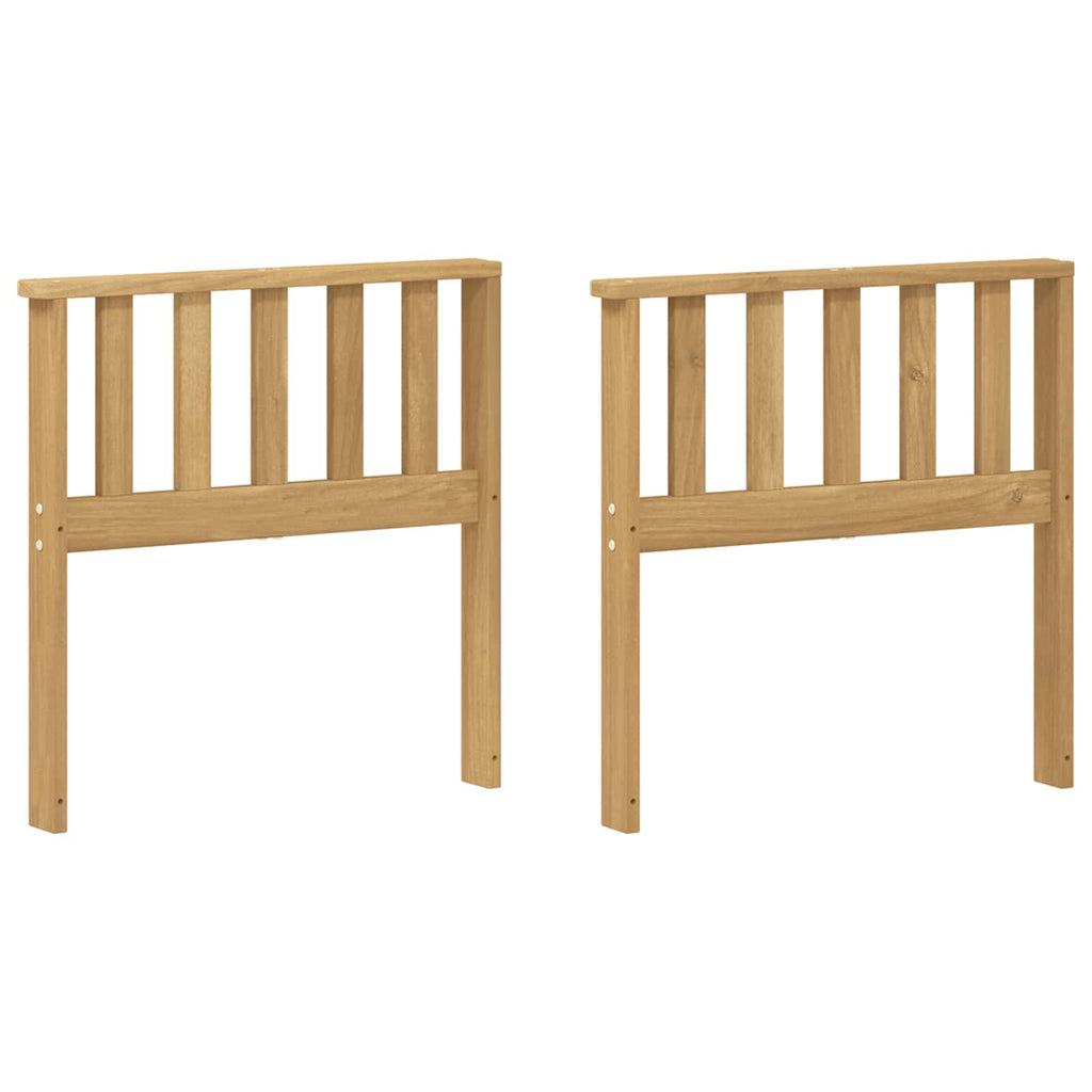 vidaXL Moduł podłokietników 2 pcs Biały 60 x 6 x 61 cm