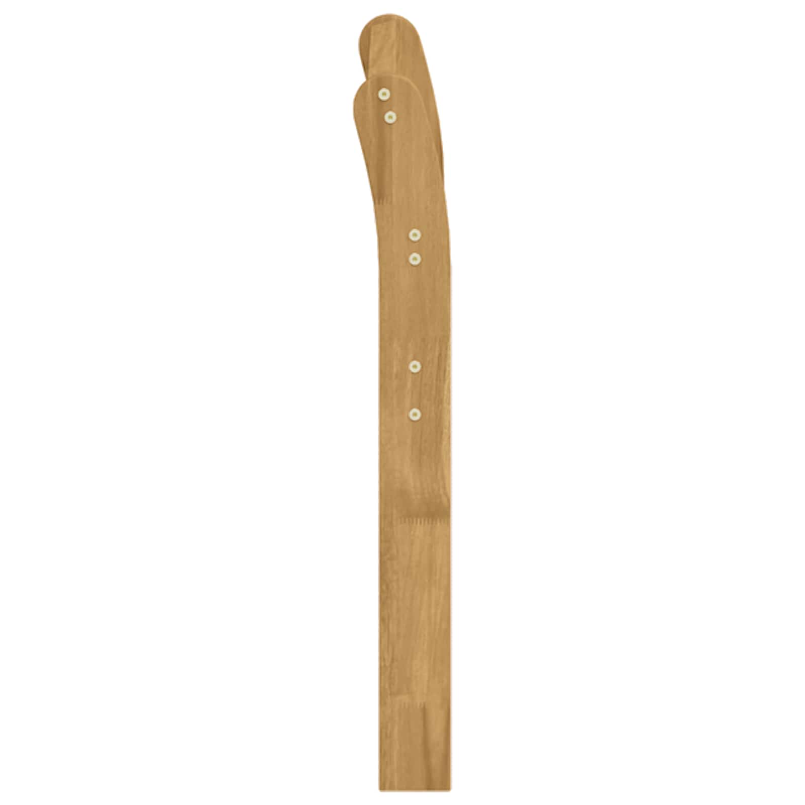 vidaXL Moduł podłokietników 2 pcs Biały 58,5 x 8,5 x 60 cm
