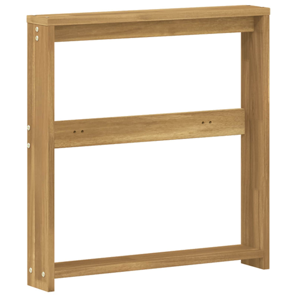 vidaXL Moduł podłokietników 2 pcs Biały 58,5 x 10 x 61 cm