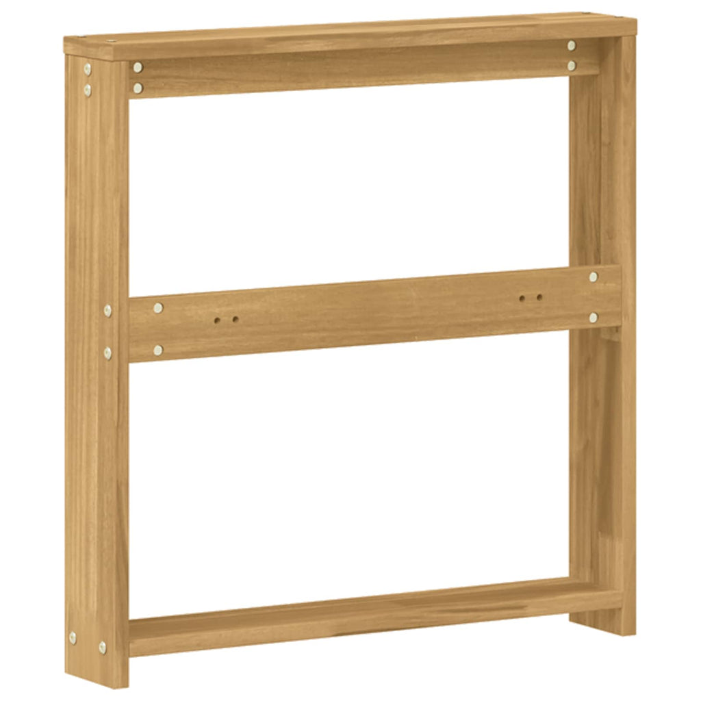 vidaXL Moduł podłokietników 2 pcs Biały 58,5 x 10 x 61 cm