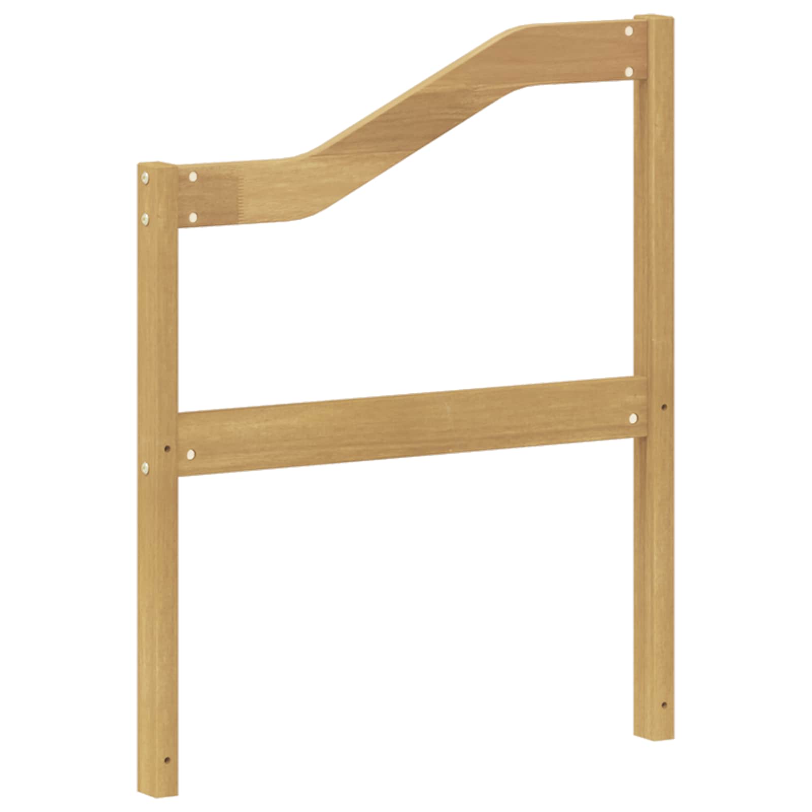vidaXL Moduł podłokietników 2 pcs Biały 59 x 4 x 73 cm