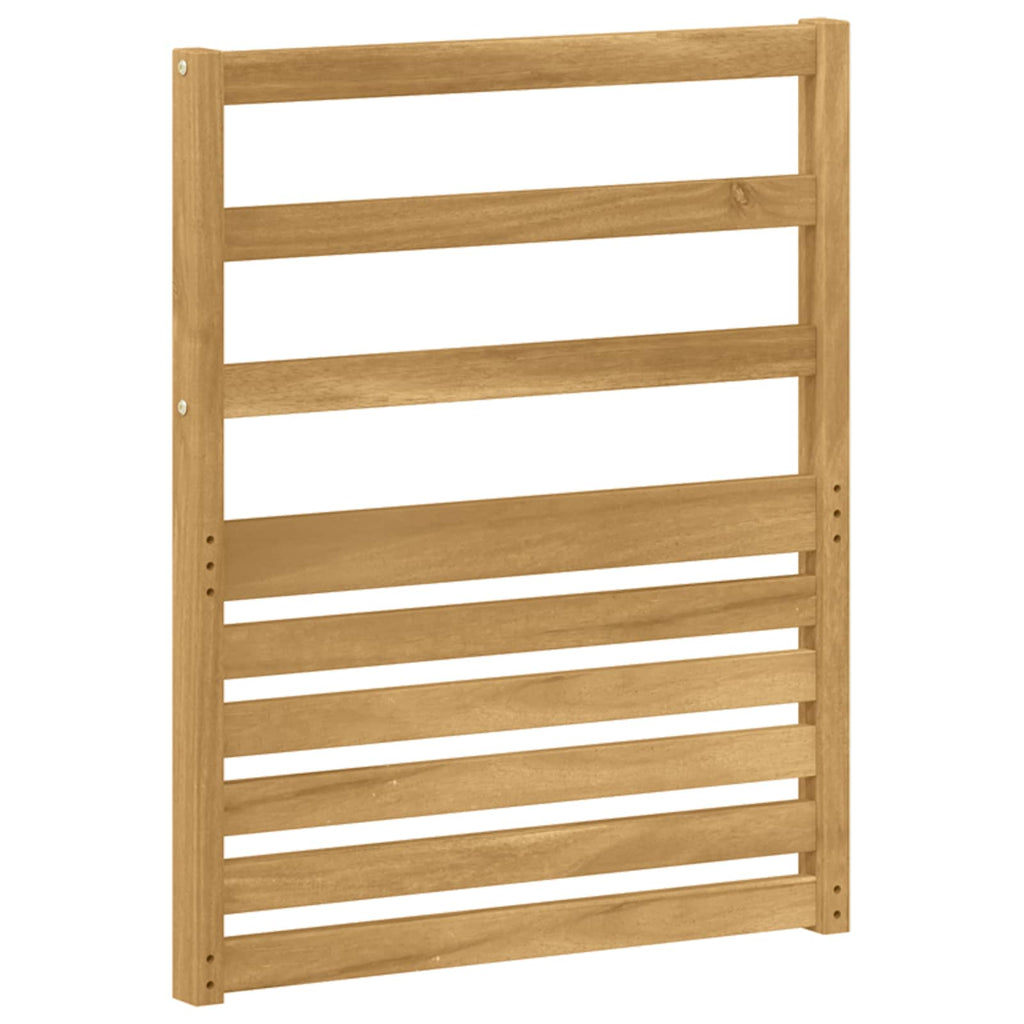 vidaXL Moduł podłokietników 2 pcs Biały 59 x 4 x 73 cm