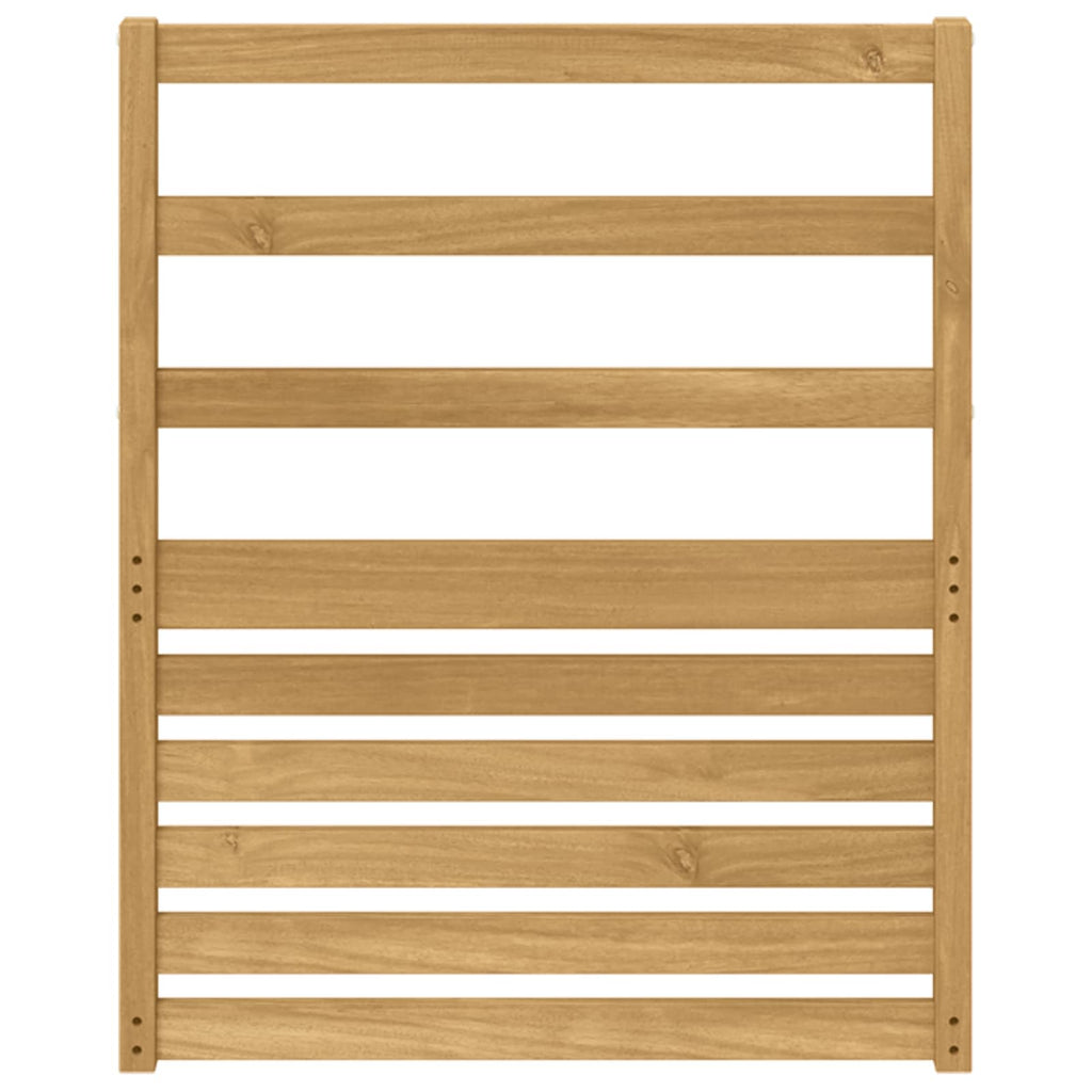 vidaXL Moduł podłokietników 2 pcs Biały 59 x 4 x 73 cm