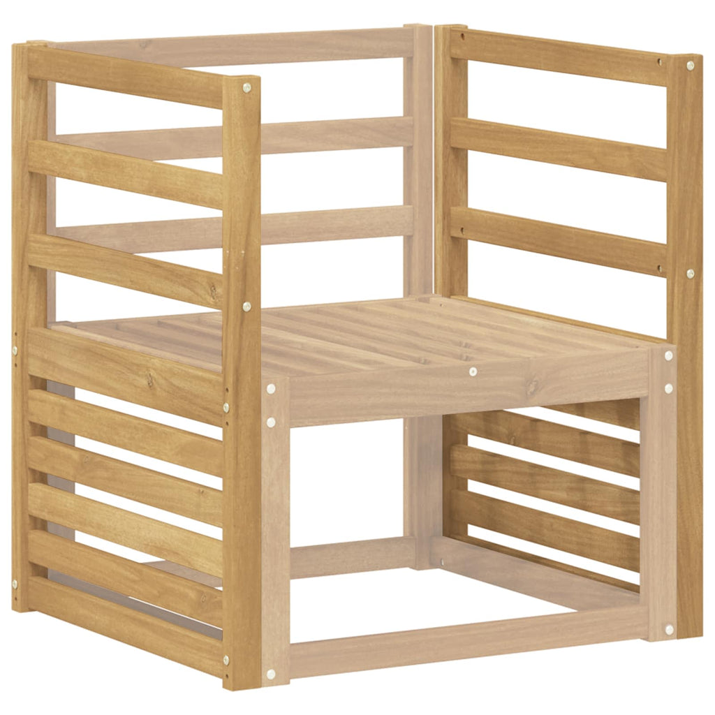 vidaXL Moduł podłokietników 2 pcs Biały 59 x 4 x 73 cm