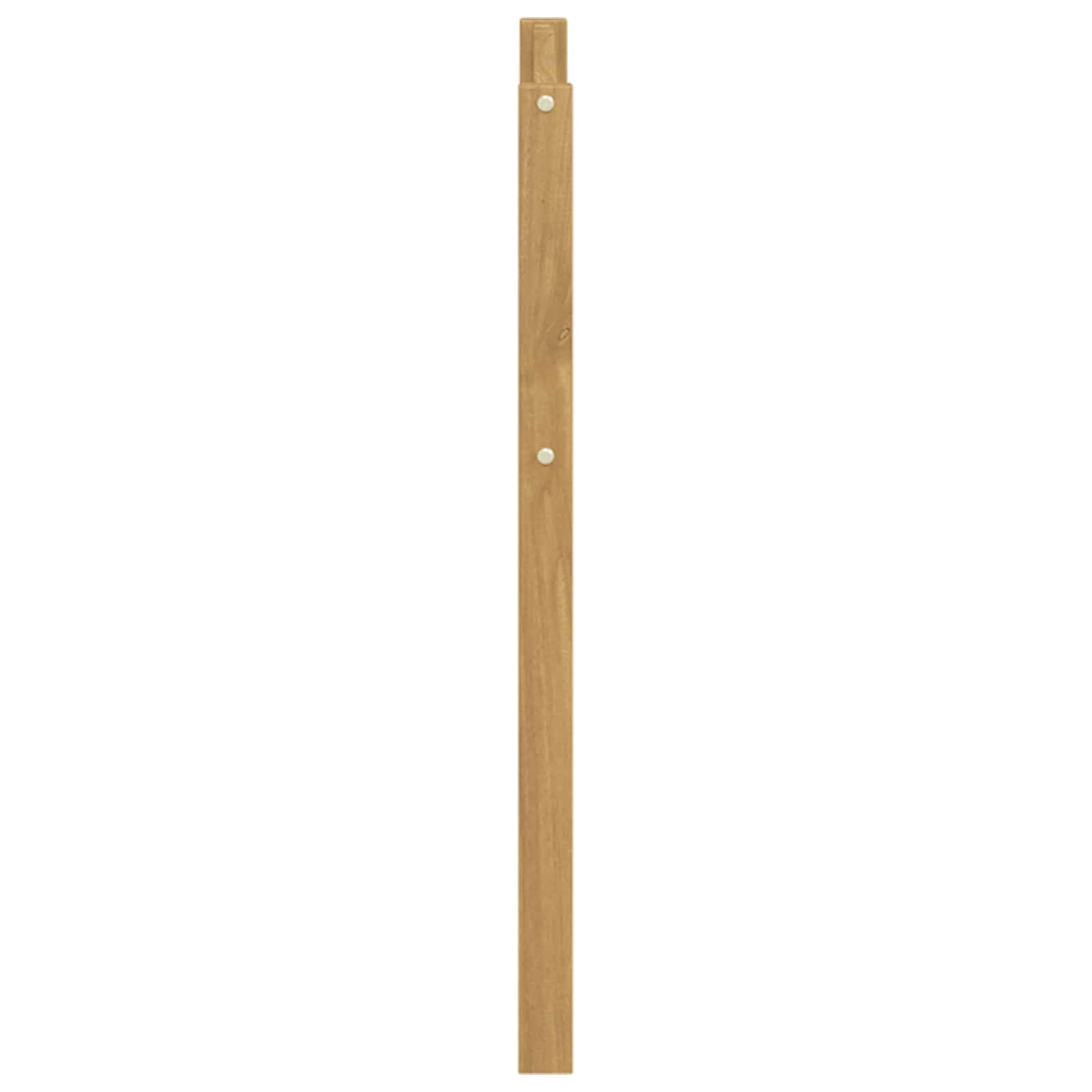 vidaXL Moduł podłokietników 2 pcs Biały 59 x 4 x 73 cm