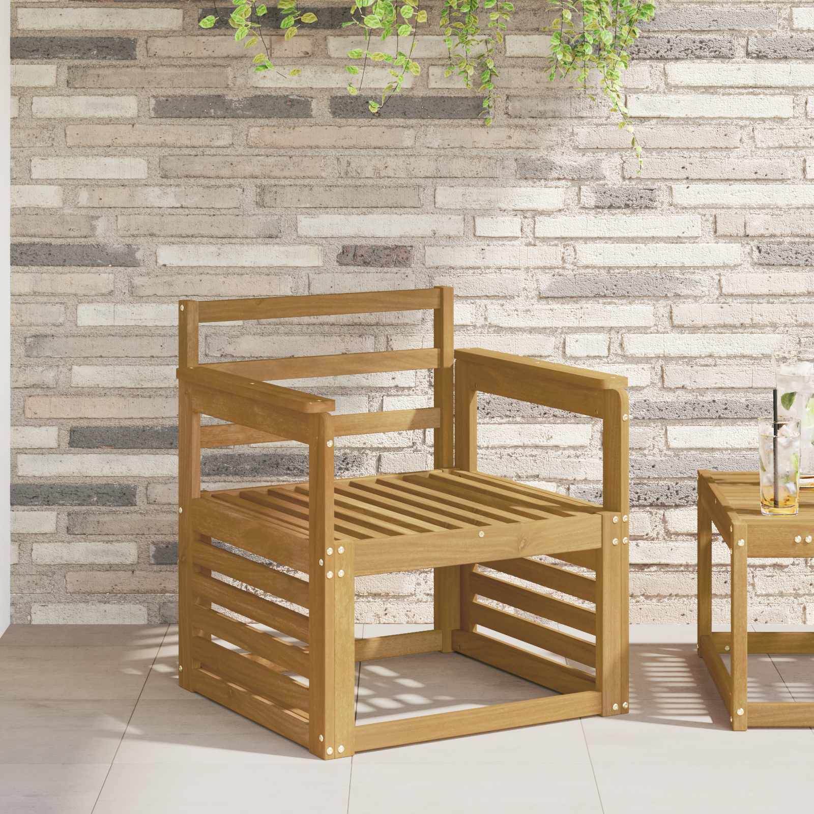 vidaXL Moduł podłokietników 2 pcs Biały 59 x 6 x 61 cm