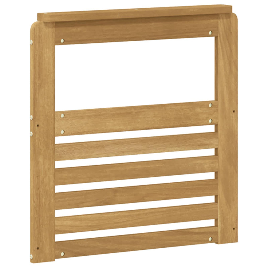 vidaXL Moduł podłokietników 2 pcs Biały 59 x 6 x 61 cm