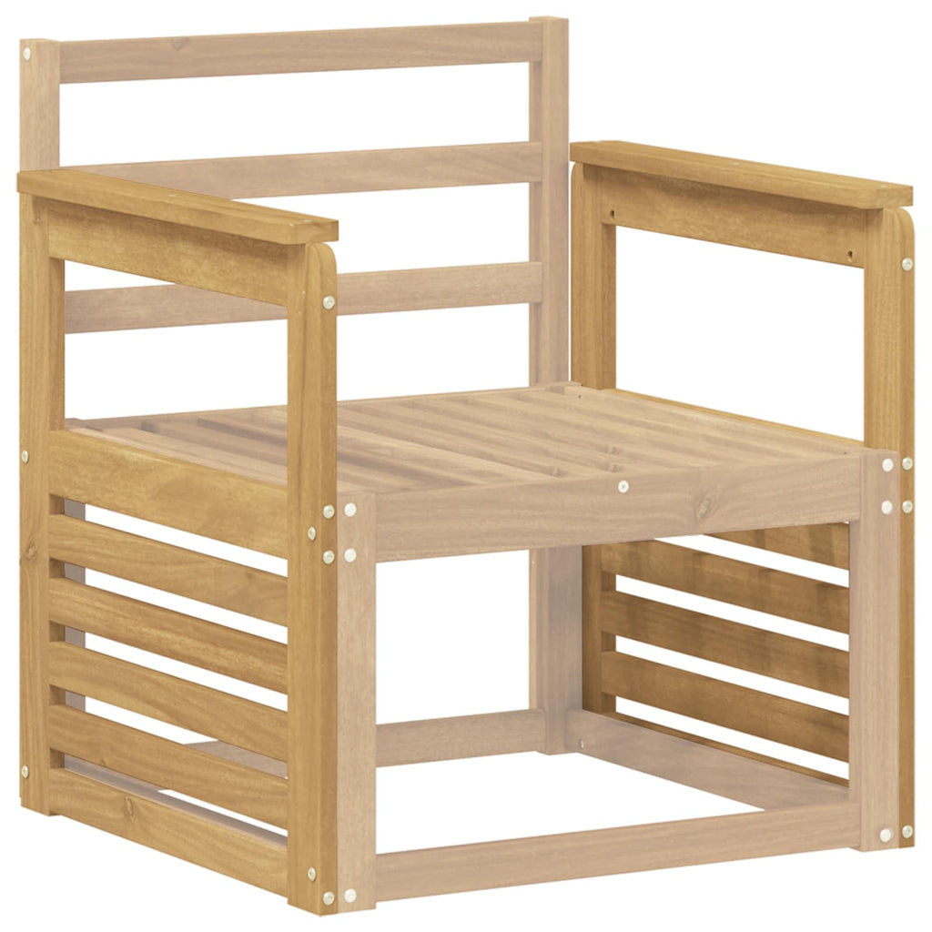 vidaXL Moduł podłokietników 2 pcs Biały 59 x 6 x 61 cm