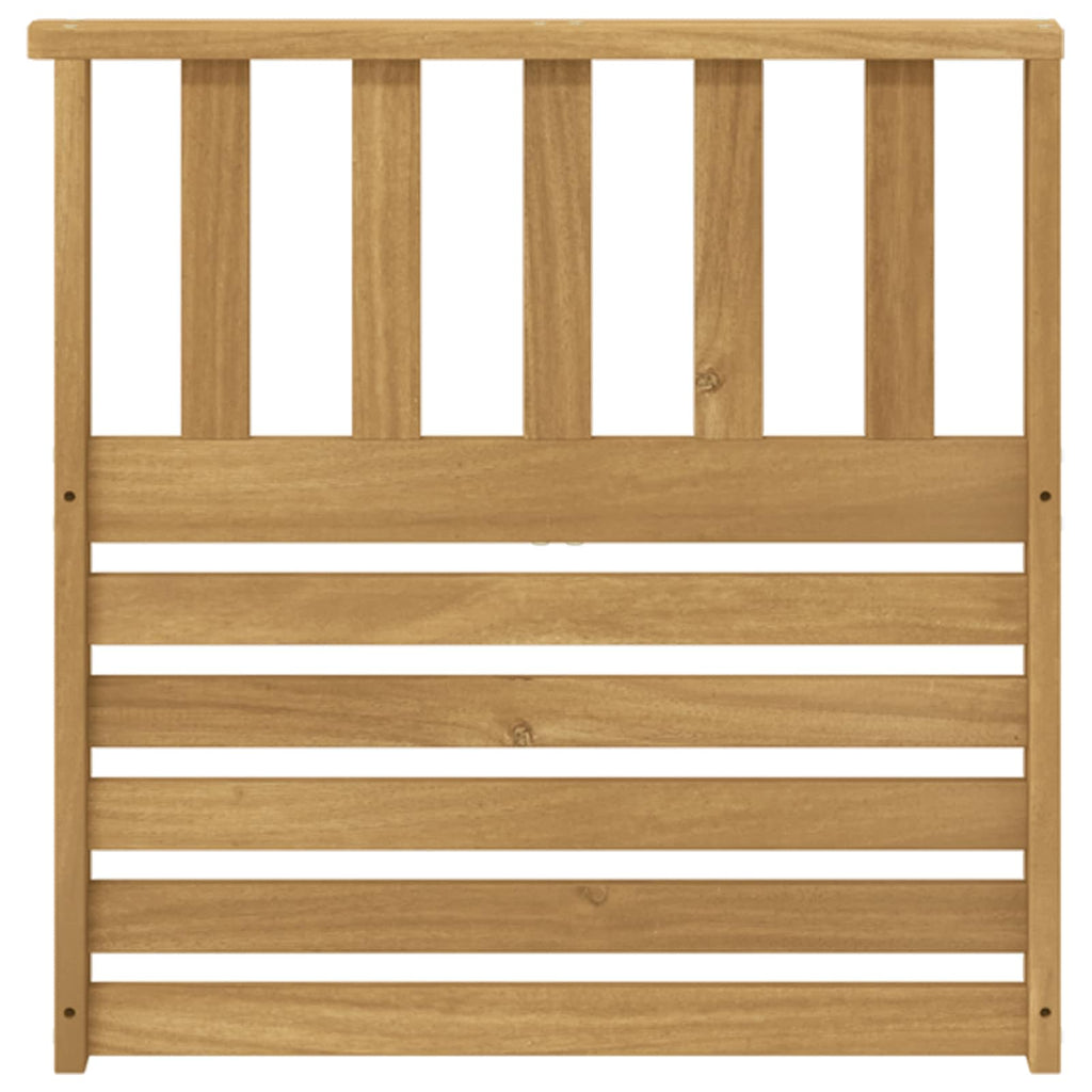 vidaXL Moduł podłokietników 2 pcs Biały 60 x 6 x 61 cm