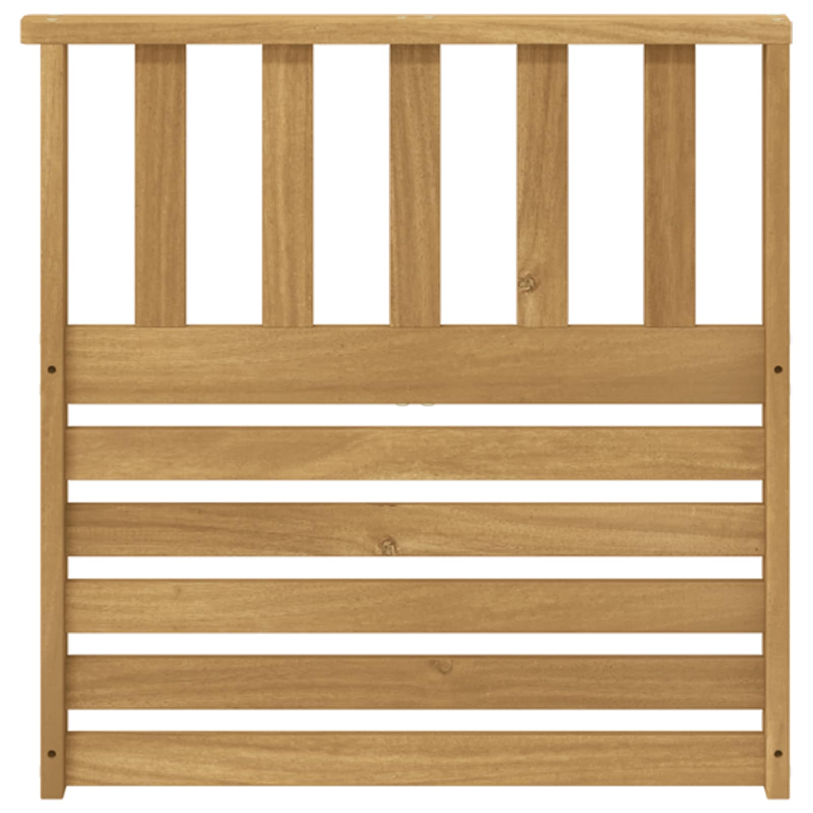 vidaXL Moduł podłokietników 2 pcs Biały 60 x 6 x 61 cm