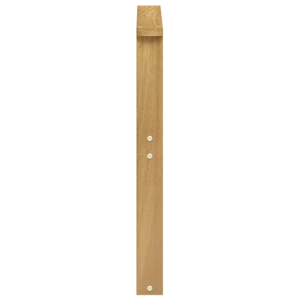 vidaXL Moduł podłokietników 2 pcs Biały 60 x 6 x 61 cm