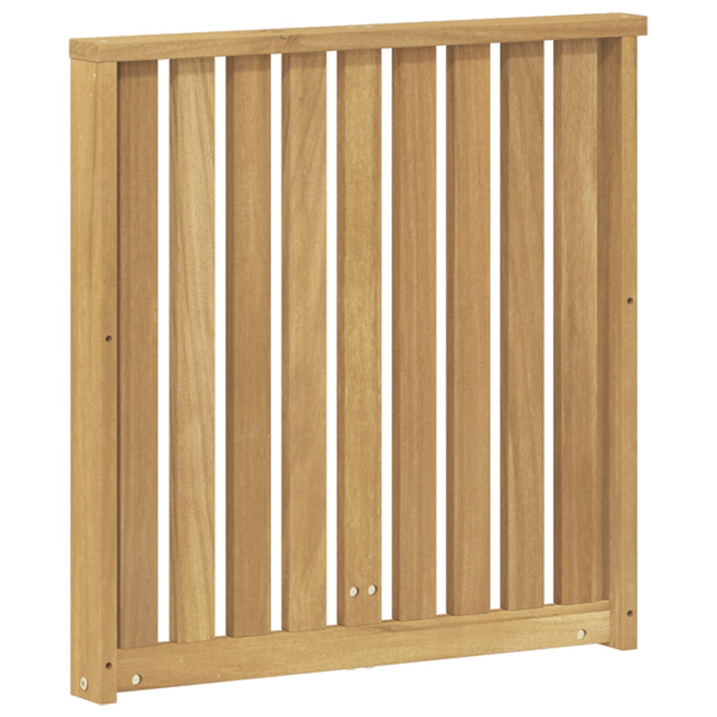 vidaXL Moduł podłokietników 2 pcs Biały 60 x 6 x 61 cm