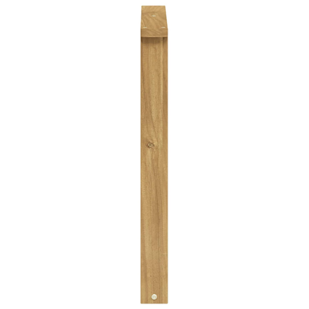 vidaXL Moduł podłokietników 2 pcs Biały 60 x 6 x 61 cm