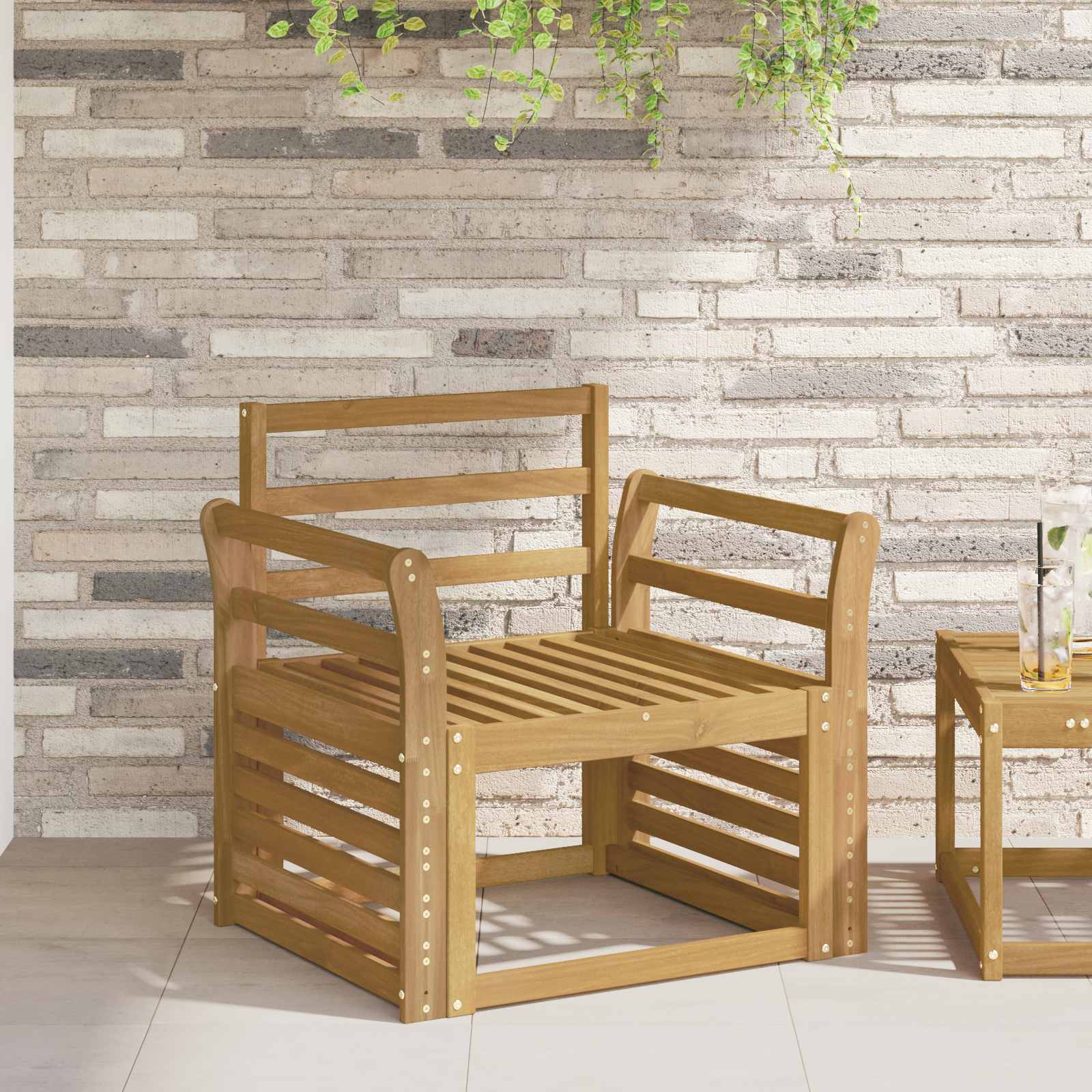 vidaXL Moduł podłokietników 2 pcs Biały 58,5 x 8 x 60 cm