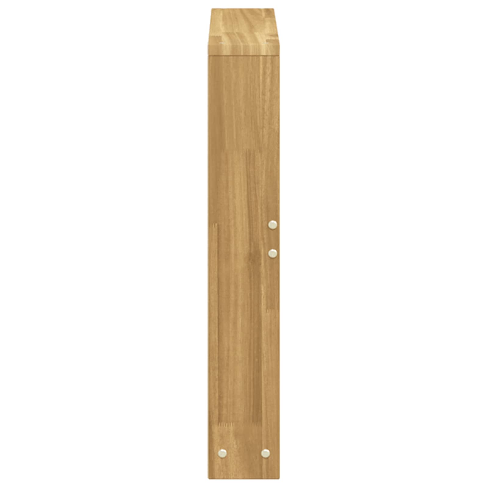 vidaXL Moduł podłokietników 2 pcs Biały 58,5 x 10 x 61 cm