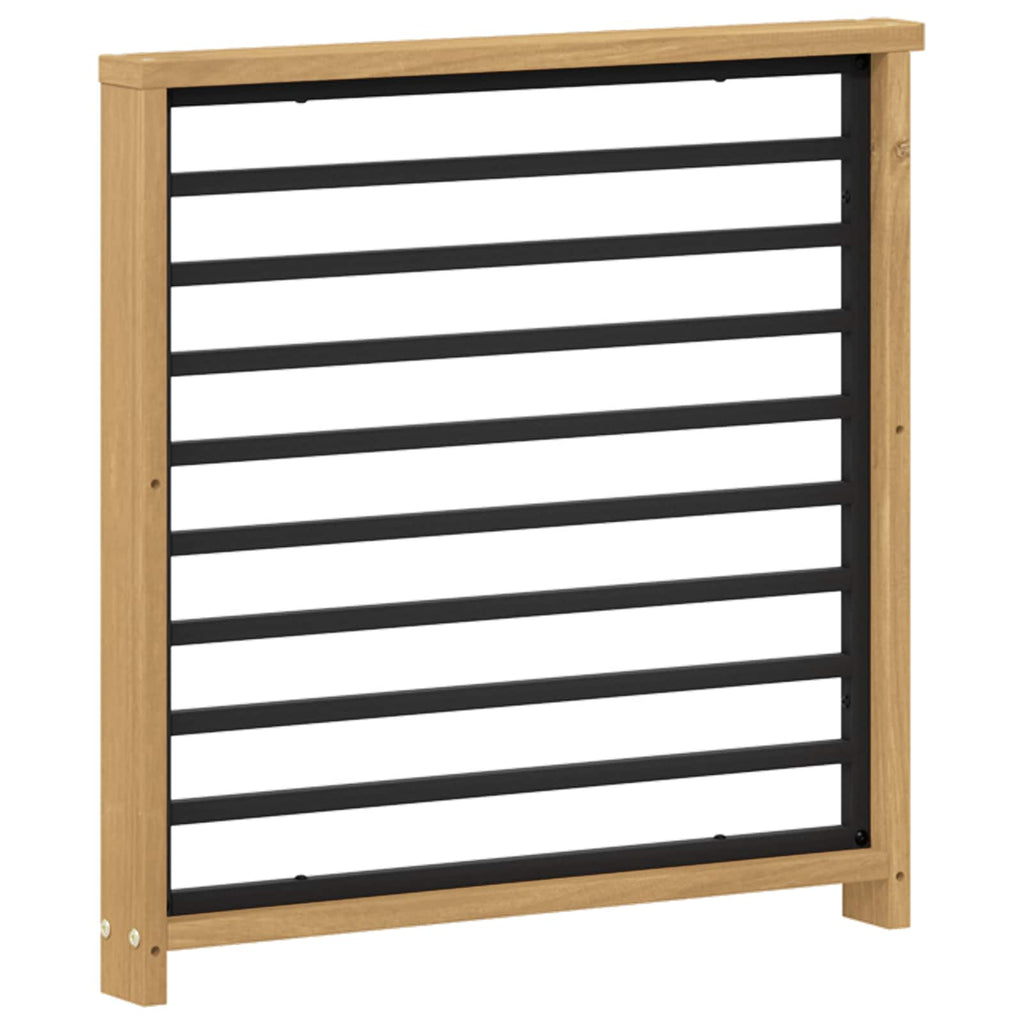 vidaXL Moduł podłokietników 2 pcs Biały 60 x 6 x 61 cm