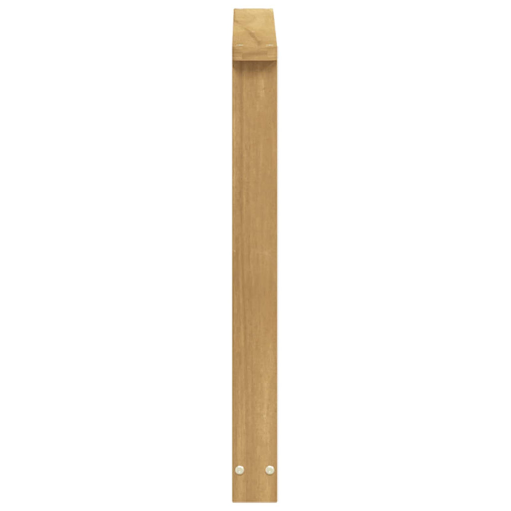 vidaXL Moduł podłokietników 2 pcs Biały 60 x 6 x 61 cm