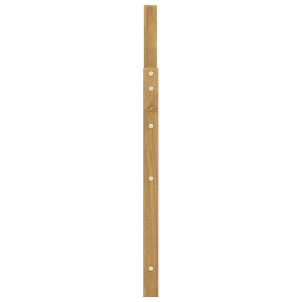 vidaXL Moduł podłokietników 2 pcs Biały 59 x 4 x 73 cm