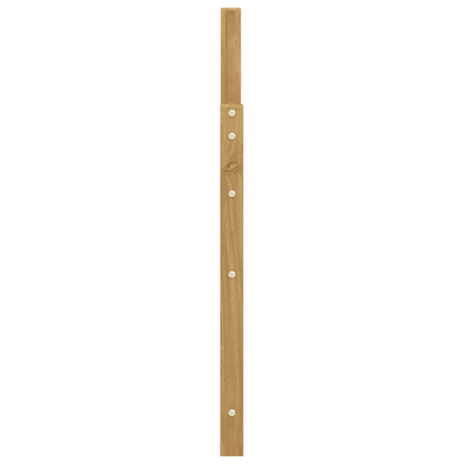 vidaXL Moduł podłokietników 2 pcs Biały 59 x 4 x 73 cm