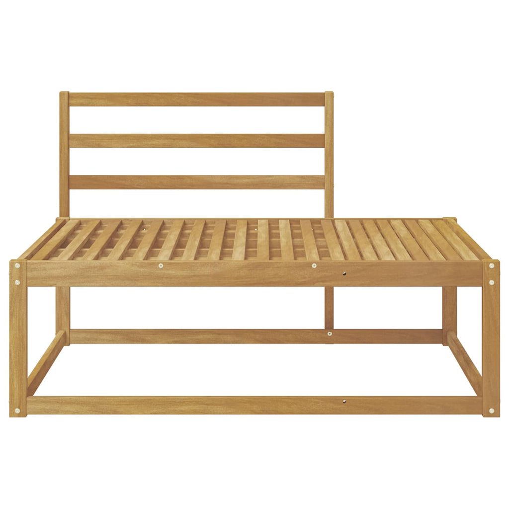 vidaXL Sofa końcowa na zewnątrz Biały 115 x 83 x 73 cm