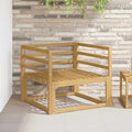 vidaXL Moduł podłokietników 2 pcs Biały 79 x 4 x 73 cm