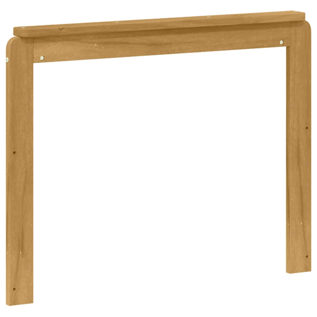vidaXL Moduł podłokietników 2 pcs Biały 79 x 6 x 61 cm