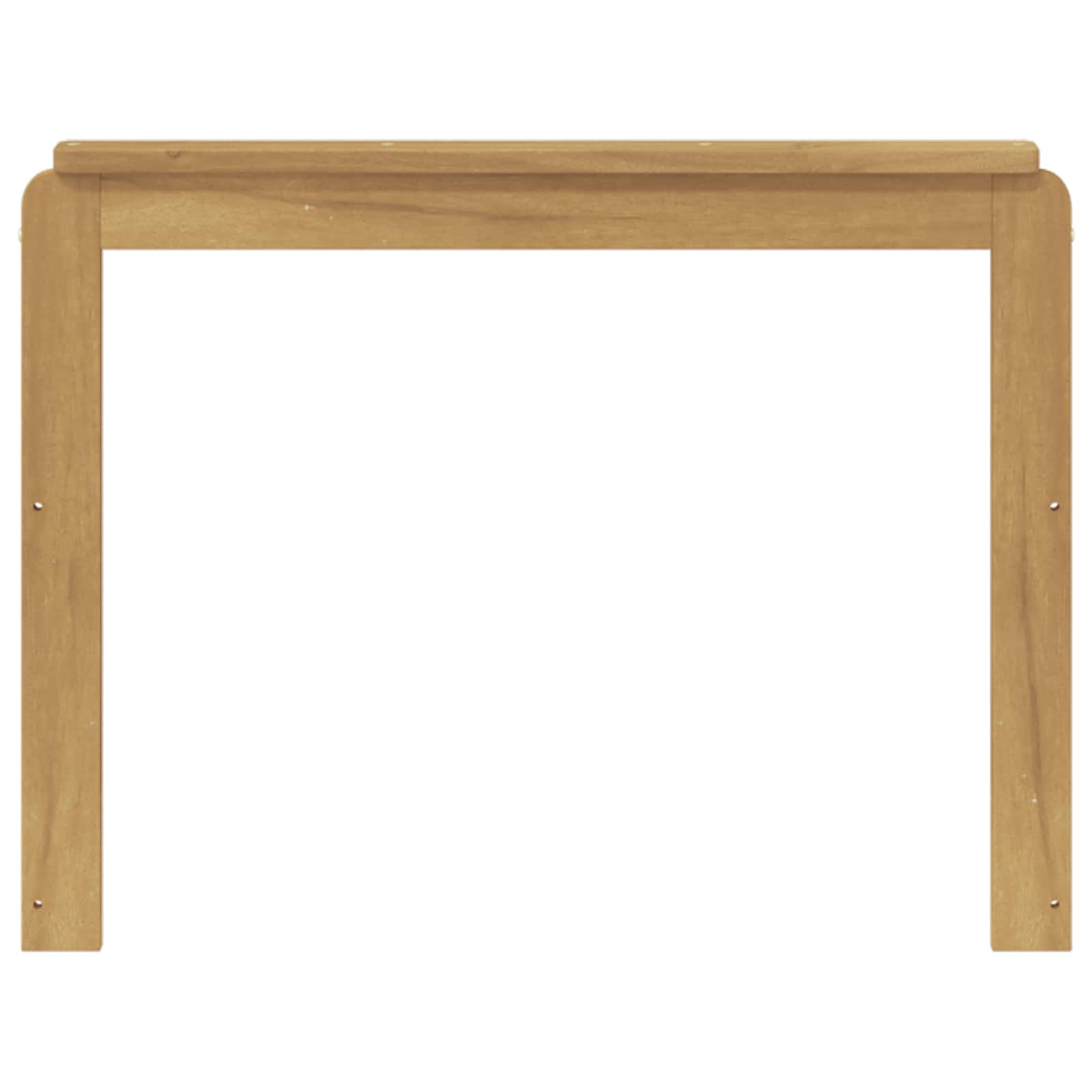 vidaXL Moduł podłokietników 2 pcs Biały 79 x 6 x 61 cm