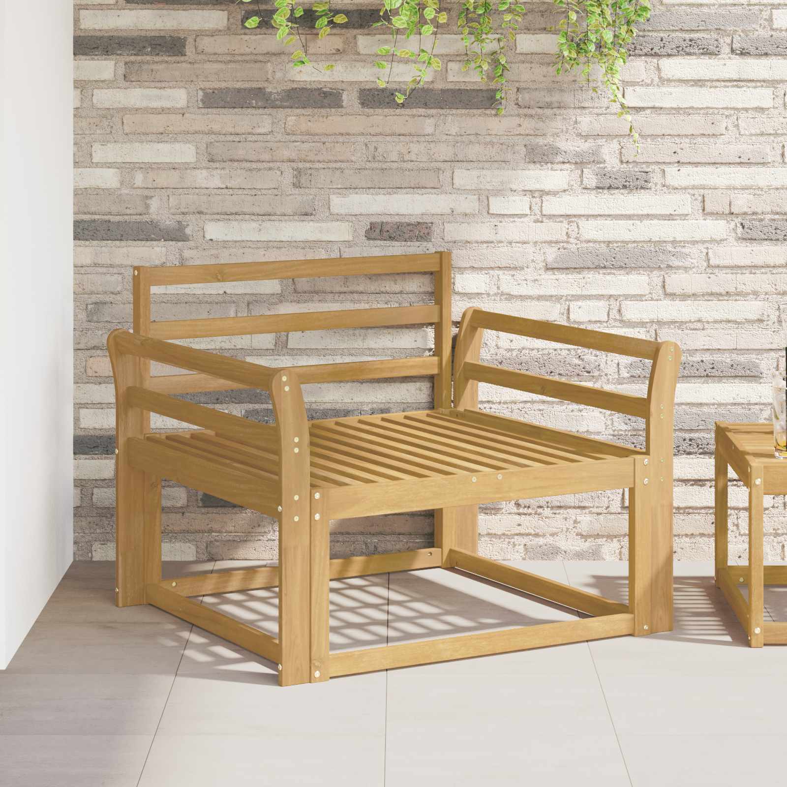 vidaXL Moduł podłokietników 2 pcs Biały 78,5 x 8,5 x 60 cm