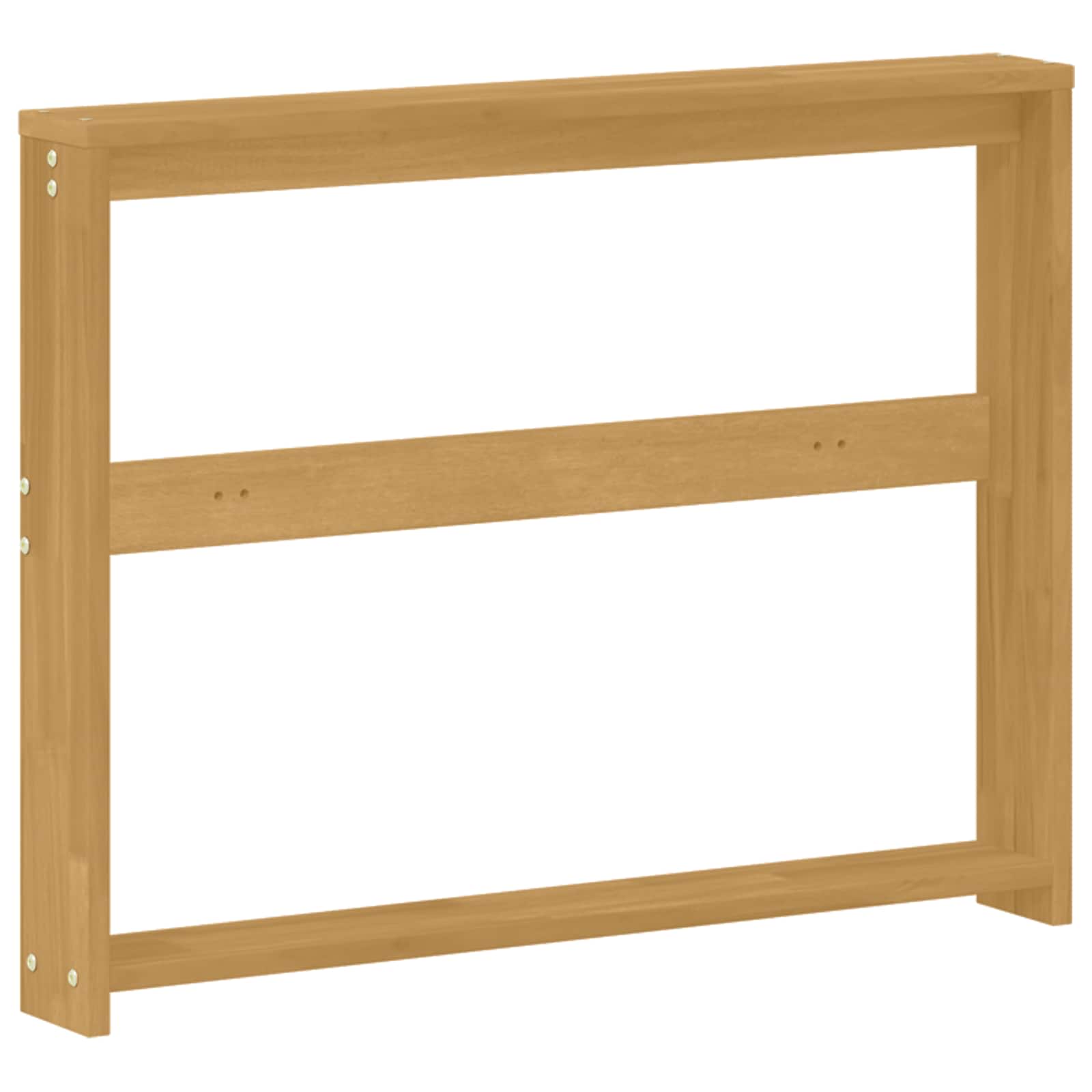 vidaXL Moduł podłokietników 2 pcs Biały 78,5 x 10 x 61 cm