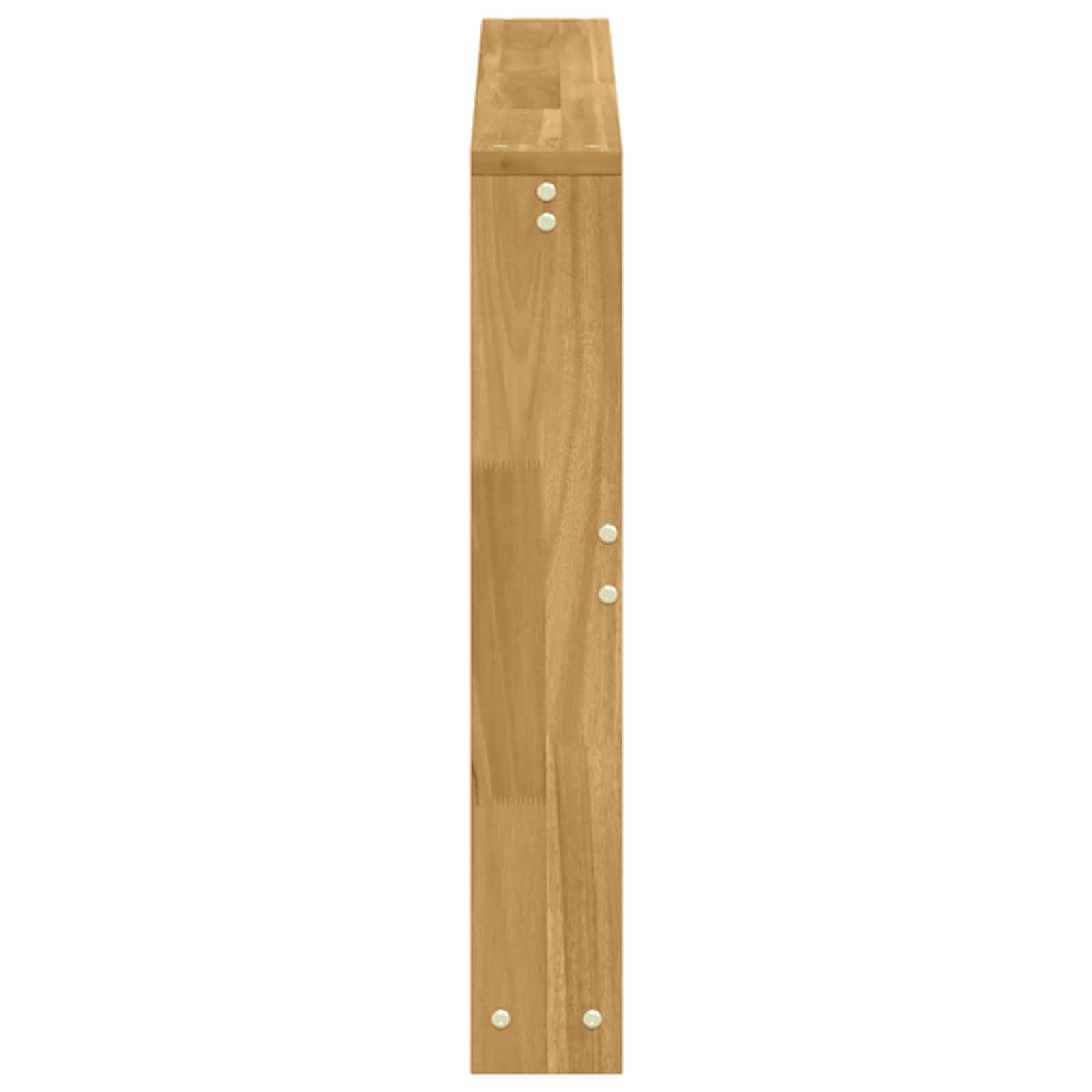 vidaXL Moduł podłokietników 2 pcs Biały 78,5 x 10 x 61 cm