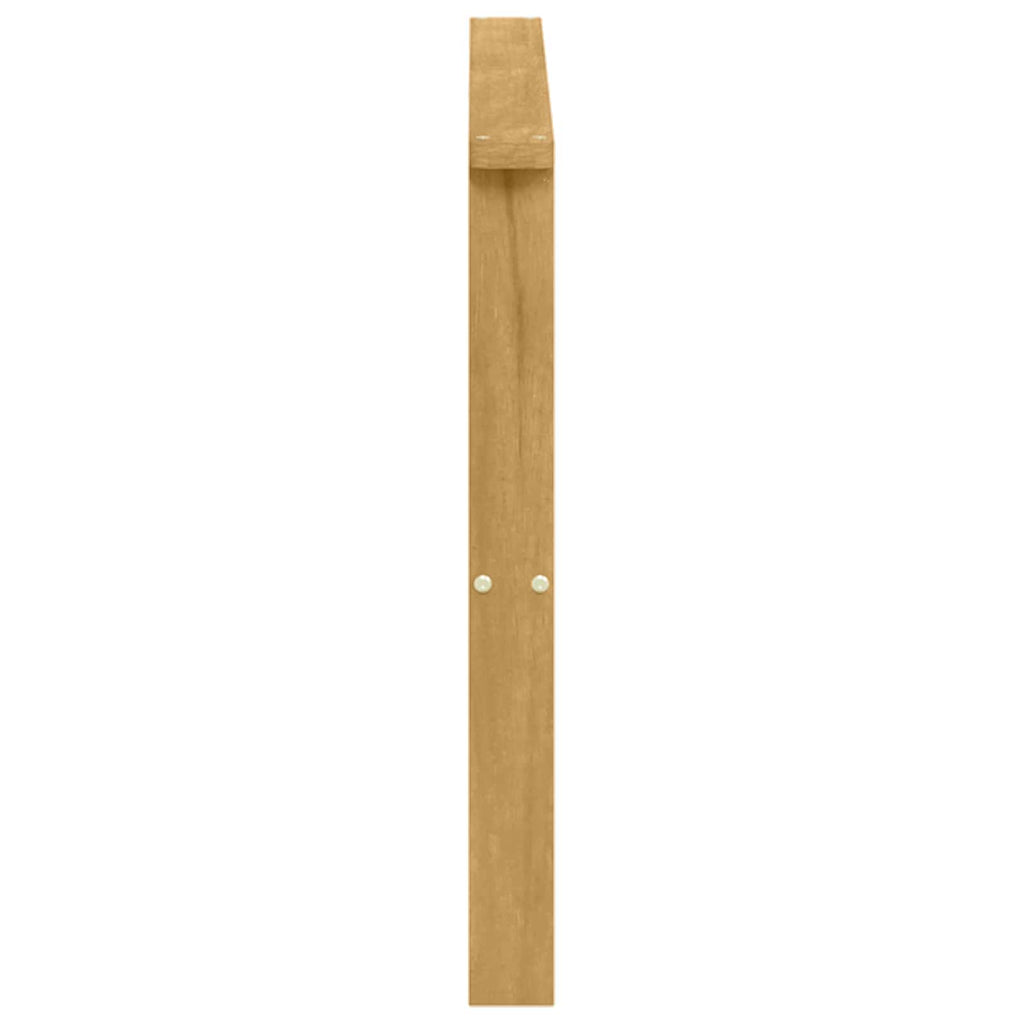 vidaXL Moduł podłokietników 2 pcs Biały 80 x 6 x 61 cm