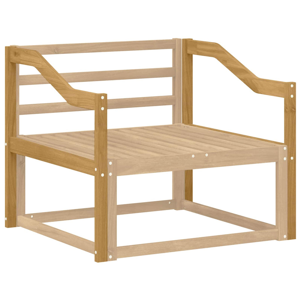 vidaXL Moduł podłokietników 2 pcs Biały 79 x 4 x 73 cm