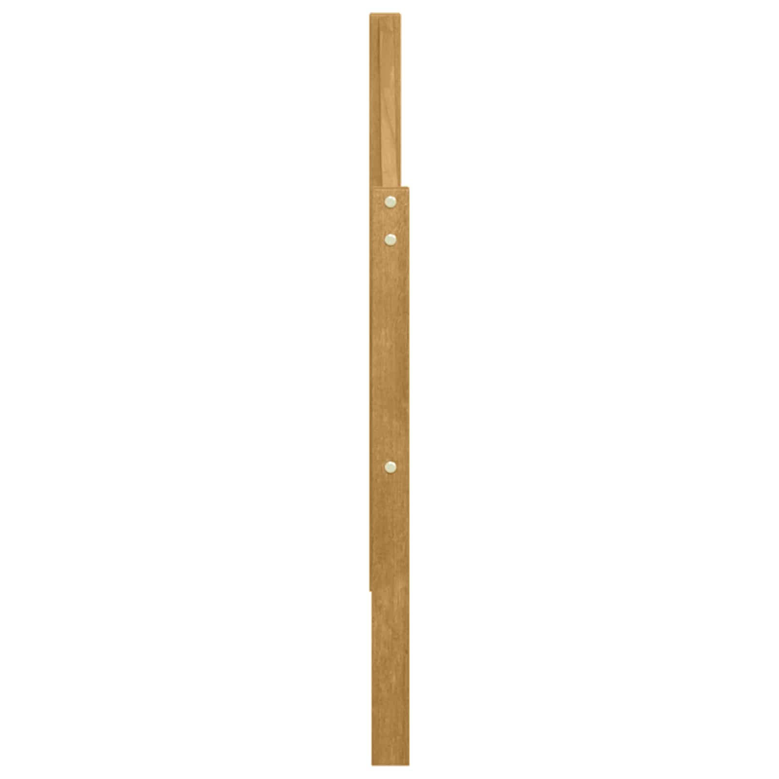 vidaXL Moduł podłokietników 2 pcs Biały 79 x 4 x 73 cm