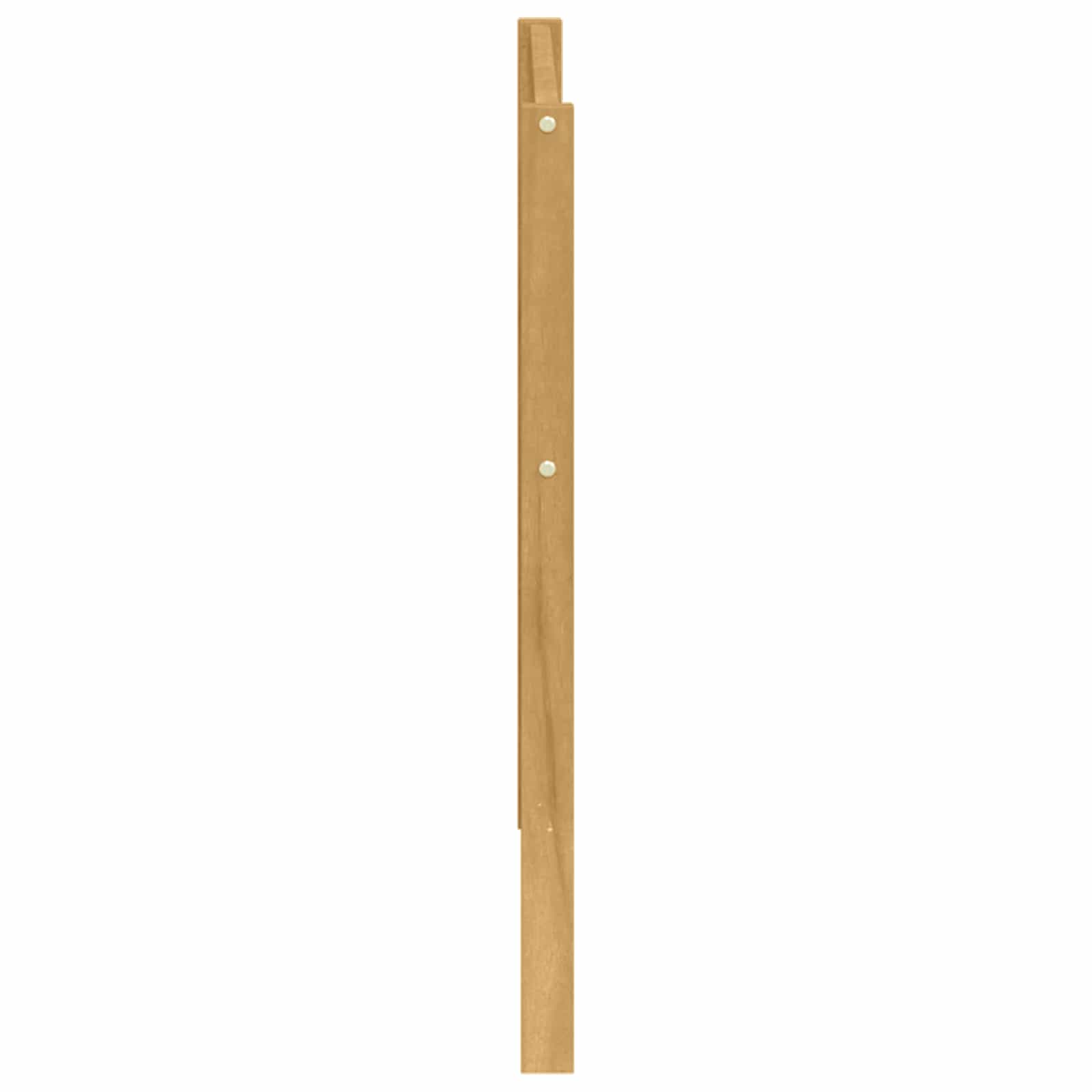 vidaXL Moduł podłokietników 2 pcs Biały 79 x 4 x 73 cm