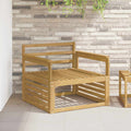vidaXL Moduł podłokietników 2 pcs Biały 79 x 6 x 61 cm