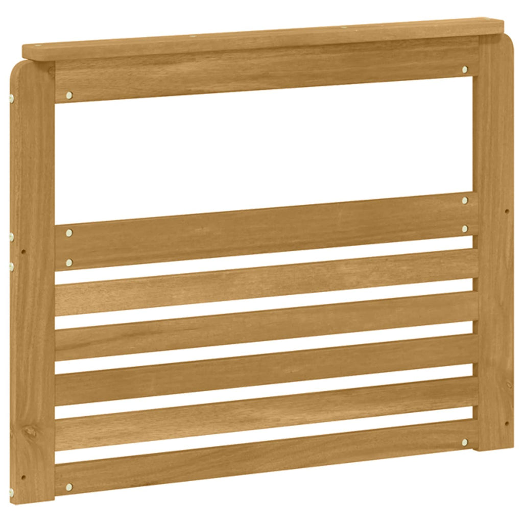 vidaXL Moduł podłokietników 2 pcs Biały 79 x 6 x 61 cm