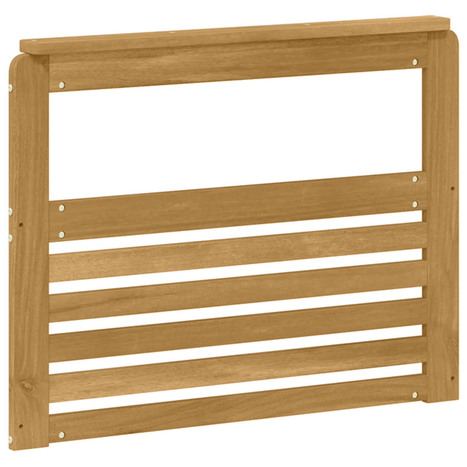 vidaXL Moduł podłokietników 2 pcs Biały 79 x 6 x 61 cm