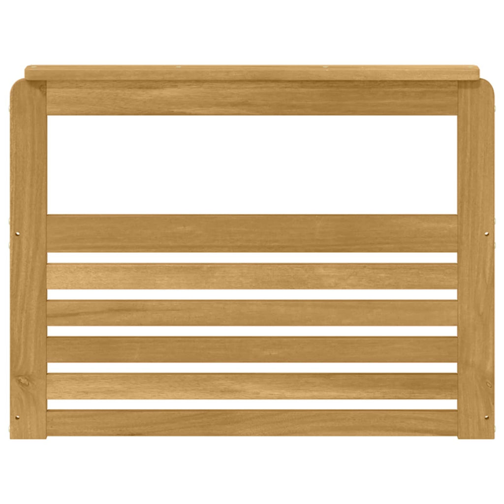 vidaXL Moduł podłokietników 2 pcs Biały 79 x 6 x 61 cm